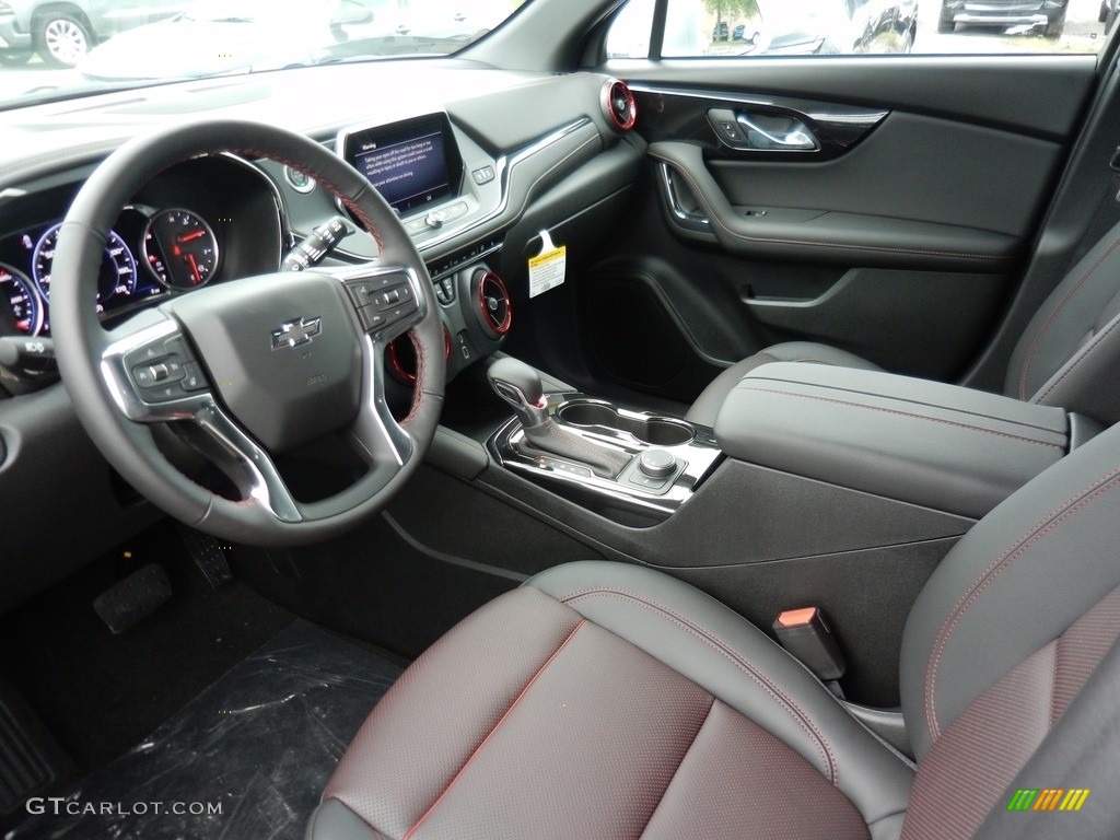 Jet Black Interior 2020 Chevrolet Blazer RS Photo #139120933