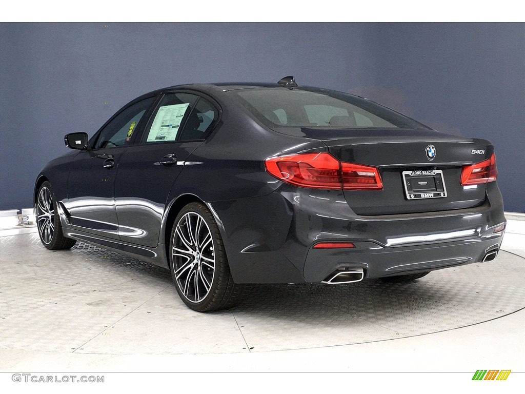 2020 5 Series 540i Sedan - Dark Graphite Metallic / Black photo #3