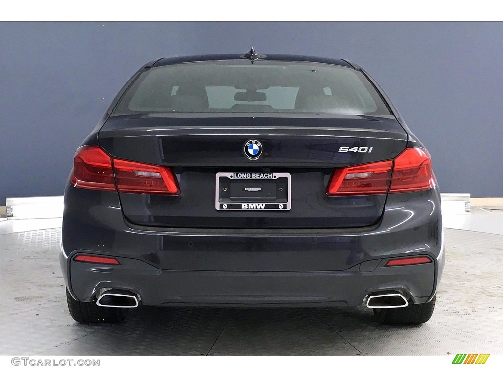 2020 5 Series 540i Sedan - Dark Graphite Metallic / Black photo #4