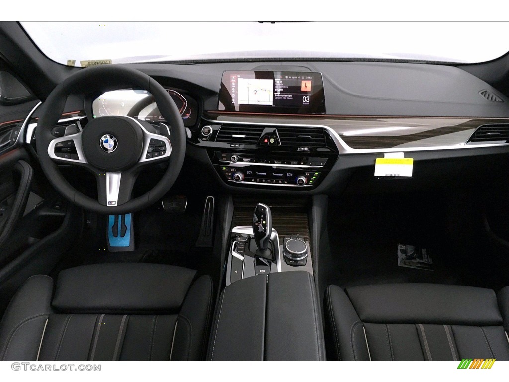 2020 5 Series 540i Sedan - Dark Graphite Metallic / Black photo #5