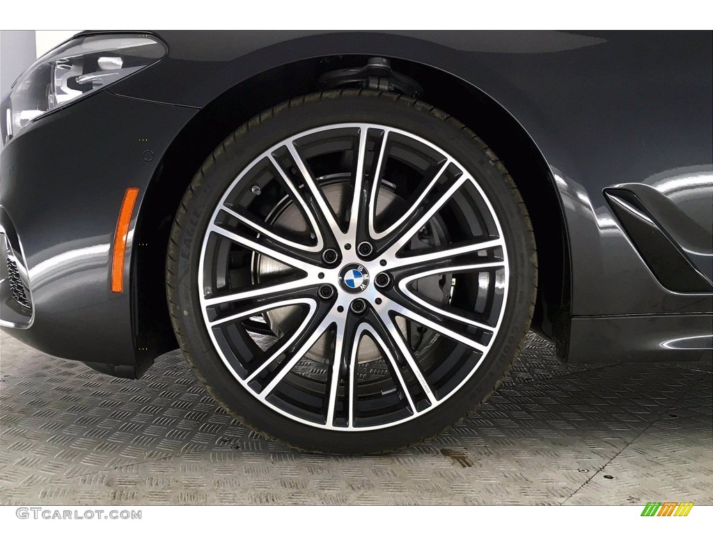 2020 5 Series 540i Sedan - Dark Graphite Metallic / Black photo #12
