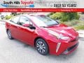 Supersonic Red 2020 Toyota Prius XLE AWD-e