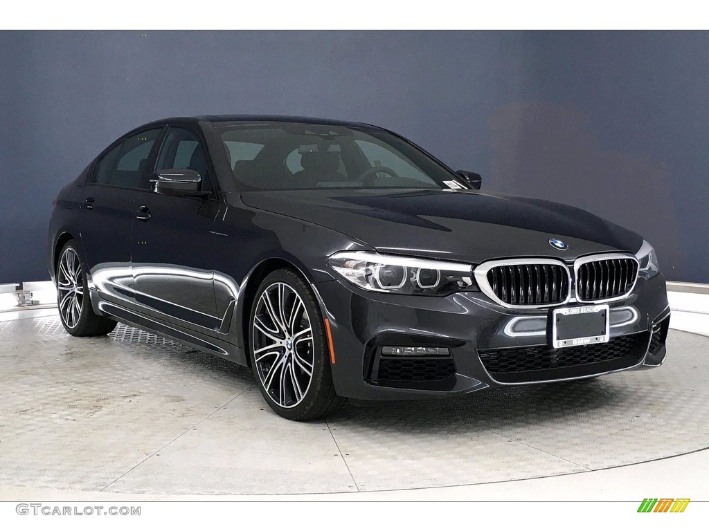 2020 5 Series 540i Sedan - Dark Graphite Metallic / Black photo #19