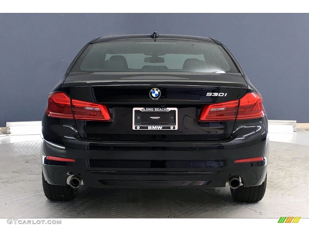 2020 5 Series 530i Sedan - Jet Black / Black photo #4