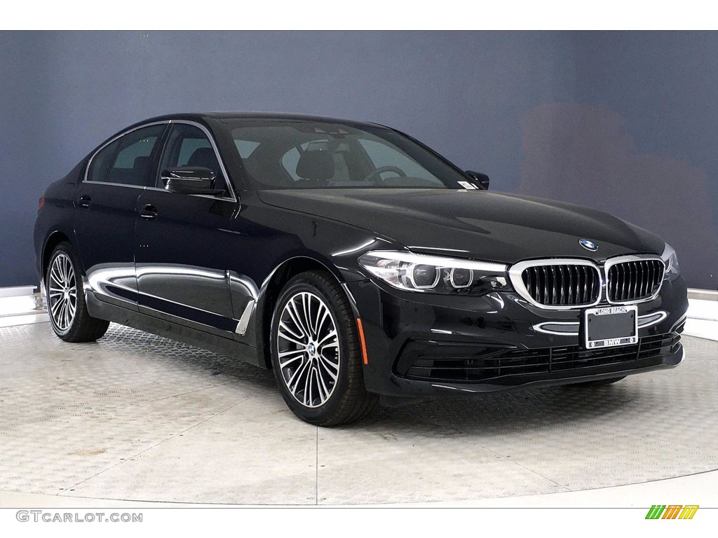 2020 5 Series 530i Sedan - Jet Black / Black photo #19