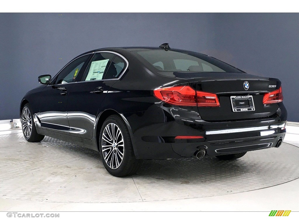 2020 5 Series 530i Sedan - Jet Black / Black photo #3