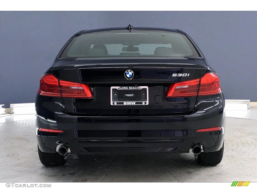 2020 5 Series 530i Sedan - Jet Black / Black photo #4