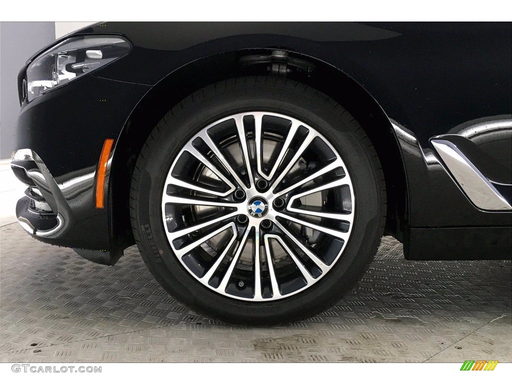 2020 5 Series 530i Sedan - Jet Black / Black photo #12