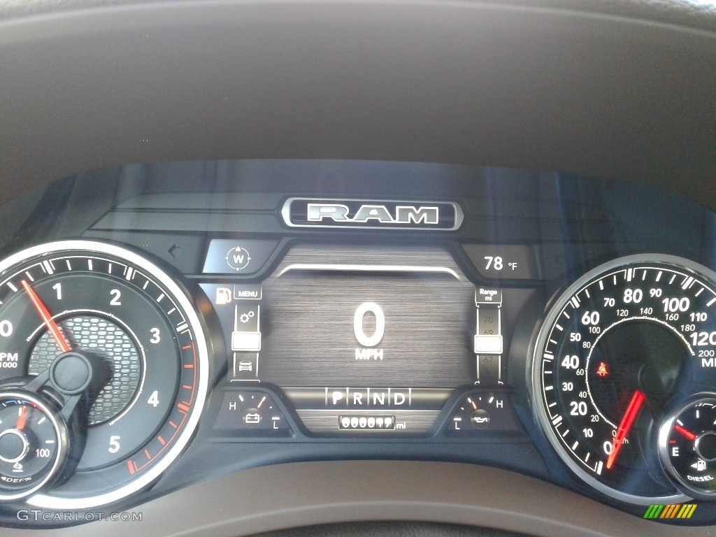 2020 Ram 2500 Laramie Crew Cab 4x4 Gauges Photo #139122130