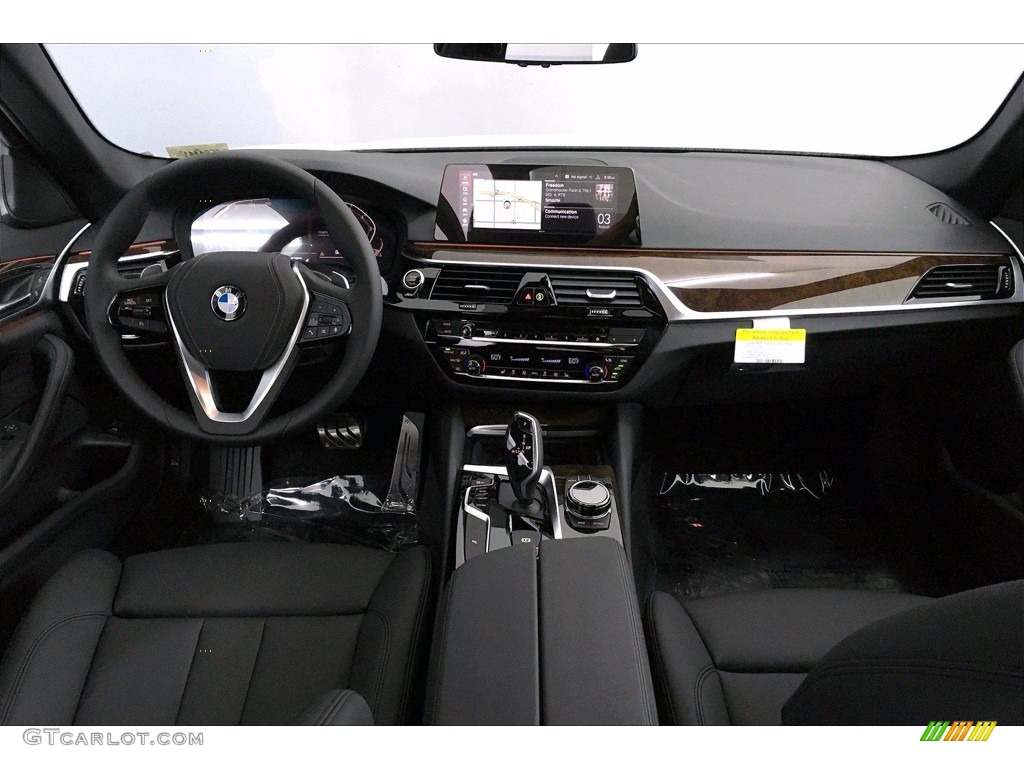 2020 5 Series 530i Sedan - Glacier Silver Metallic / Black photo #5
