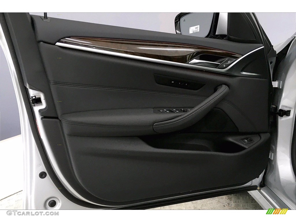2020 5 Series 530i Sedan - Glacier Silver Metallic / Black photo #13