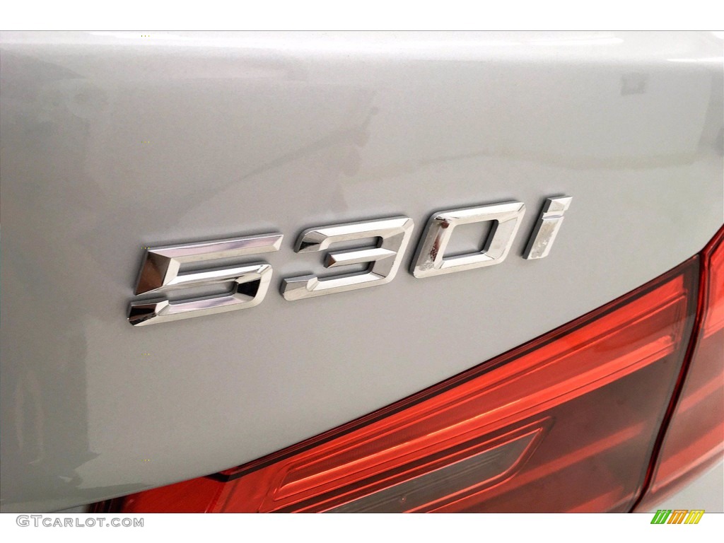 2020 5 Series 530i Sedan - Glacier Silver Metallic / Black photo #16