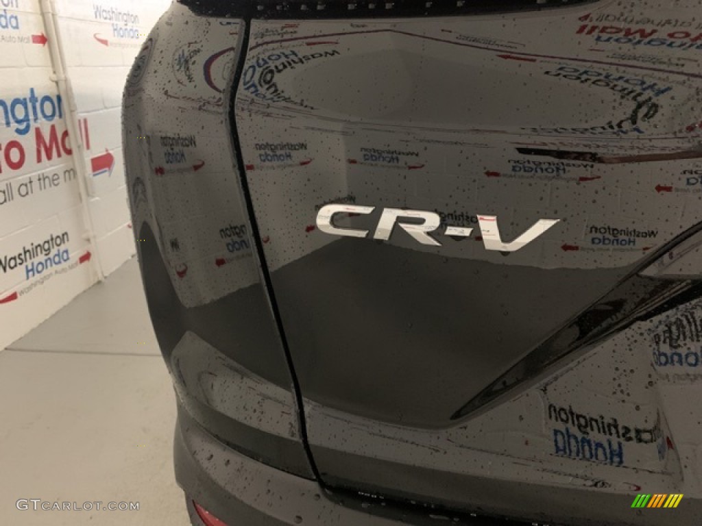 2020 CR-V EX AWD - Crystal Black Pearl / Black photo #36