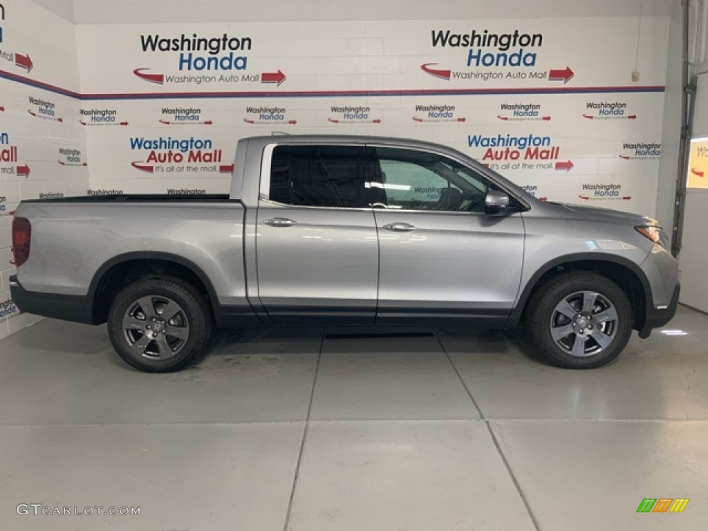 2020 Ridgeline RTL-E AWD - Lunar Silver Metallic / Black photo #1