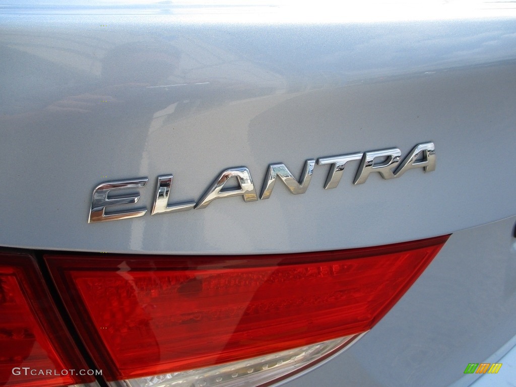 2012 Elantra GLS - Blue Sky Metallic / Beige photo #6