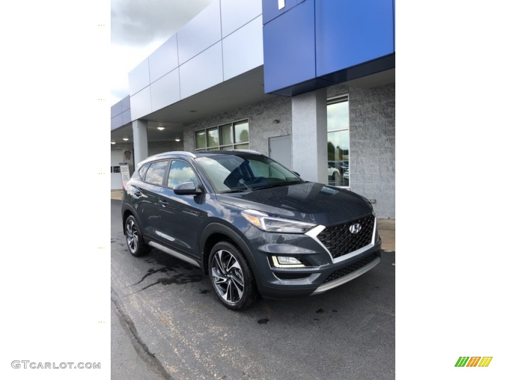 2020 Tucson Sport AWD - Dusk Blue / Black photo #1