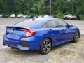 2018 Aegean Blue Metallic Honda Civic Si Sedan  photo #3