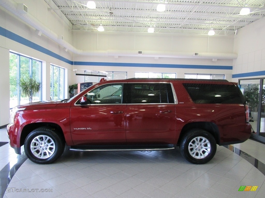 2017 Yukon XL SLT 4WD - Crimson Red Tintcoat / Jet Black photo #2