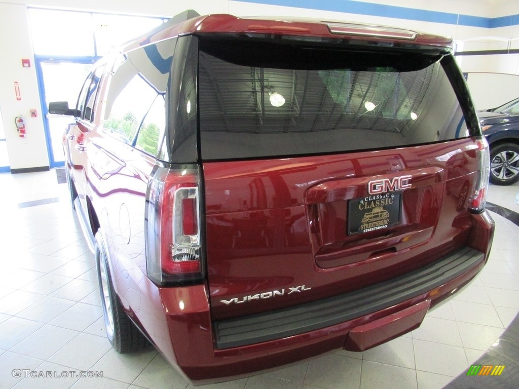 2017 Yukon XL SLT 4WD - Crimson Red Tintcoat / Jet Black photo #9
