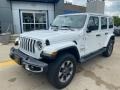 Bright White 2018 Jeep Wrangler Unlimited Sahara 4x4