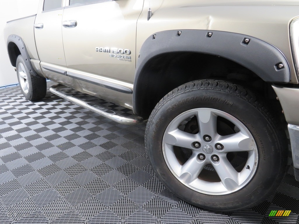 2006 Ram 1500 Big Horn Edition Quad Cab 4x4 - Light Khaki Metallic / Khaki Beige photo #3
