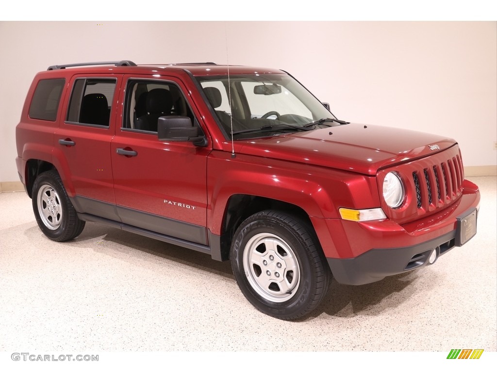 2016 Patriot Sport - Deep Cherry Red Crystal Pearl / Dark Slate Gray photo #1