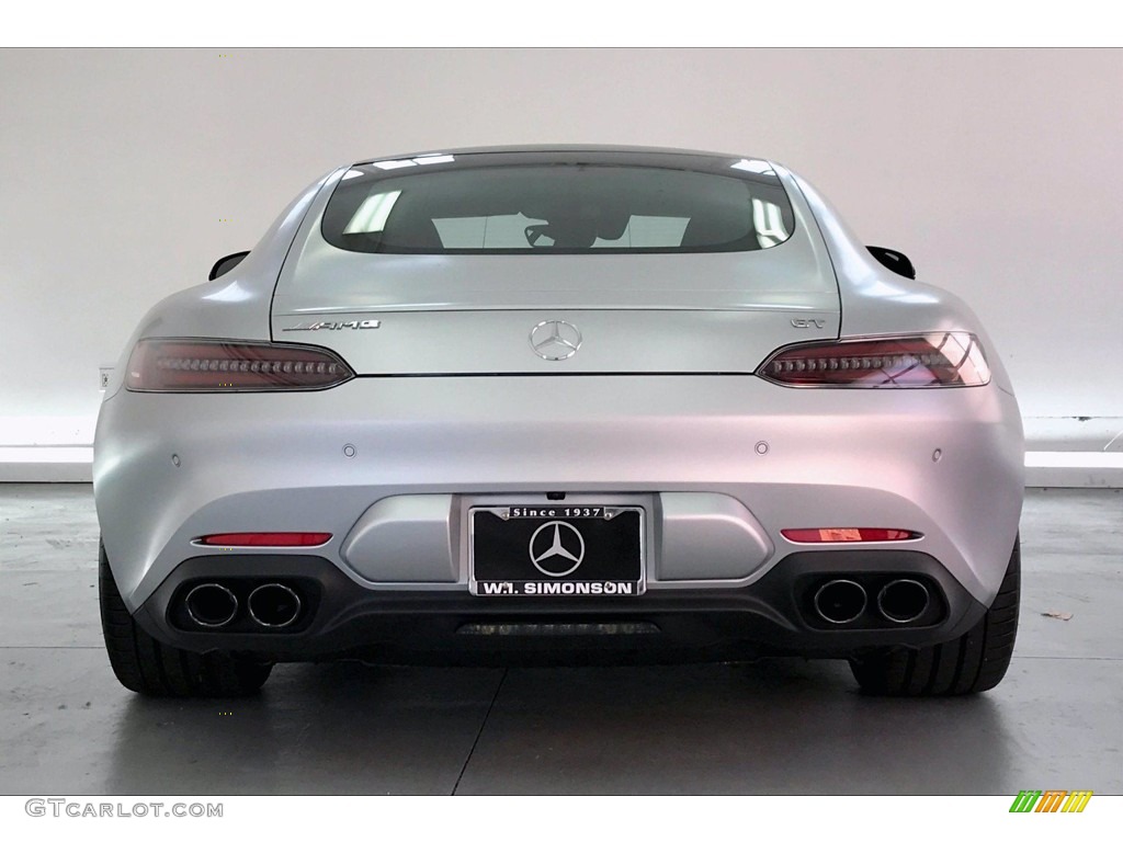 2020 AMG GT Coupe - designo Iridium Silver Magno (Matte) / Black photo #3