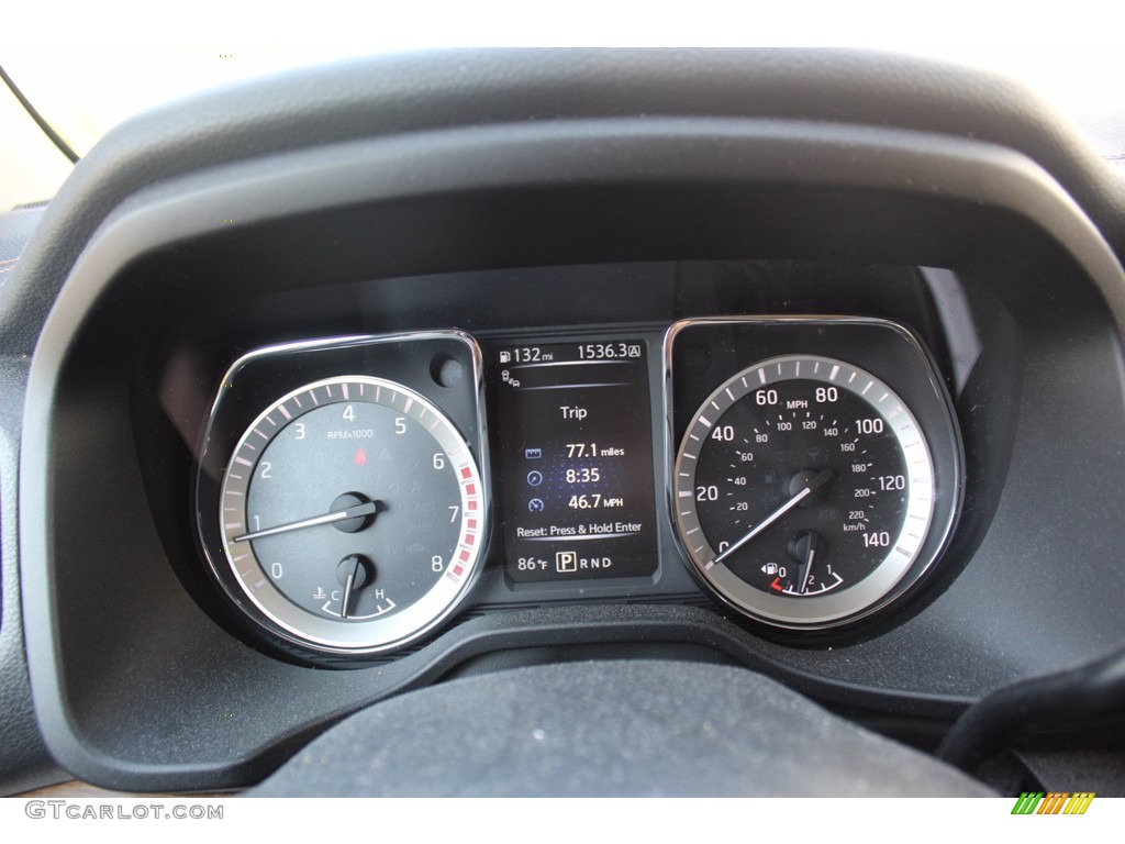 2017 Nissan Titan Platinum Reserve Crew Cab Gauges Photos