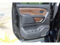 Platinum Reserve Black/Brown 2017 Nissan Titan Platinum Reserve Crew Cab Door Panel