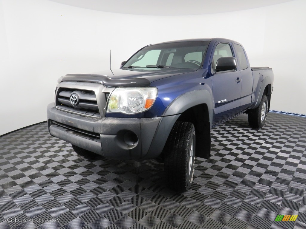 2008 Tacoma Access Cab 4x4 - Indigo Ink Pearl / Graphite Gray photo #7