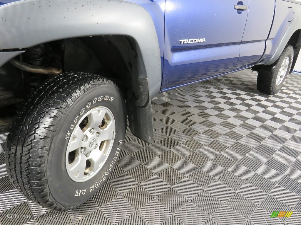 2008 Tacoma Access Cab 4x4 - Indigo Ink Pearl / Graphite Gray photo #8