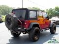 2012 Deep Cherry Red Crystal Pearl Jeep Wrangler Unlimited Sport 4x4  photo #5