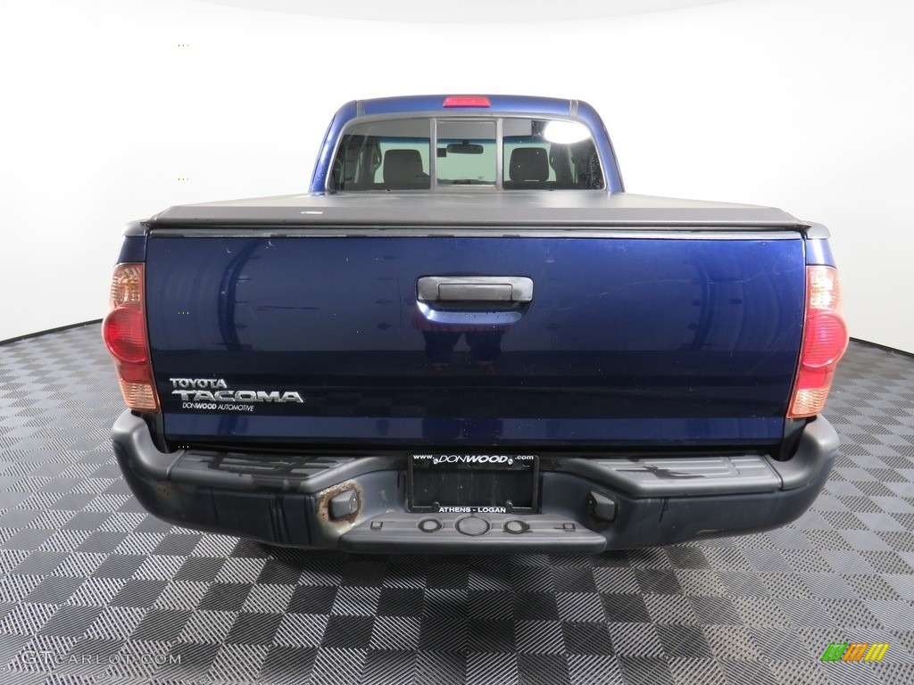 2008 Tacoma Access Cab 4x4 - Indigo Ink Pearl / Graphite Gray photo #11