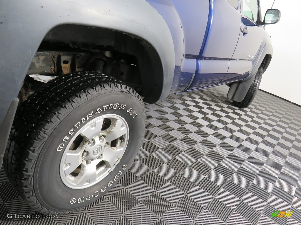 2008 Tacoma Access Cab 4x4 - Indigo Ink Pearl / Graphite Gray photo #13