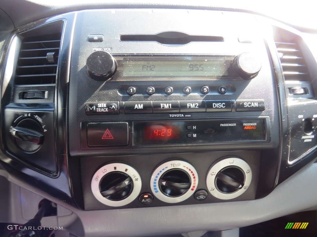 2008 Tacoma Access Cab 4x4 - Indigo Ink Pearl / Graphite Gray photo #21