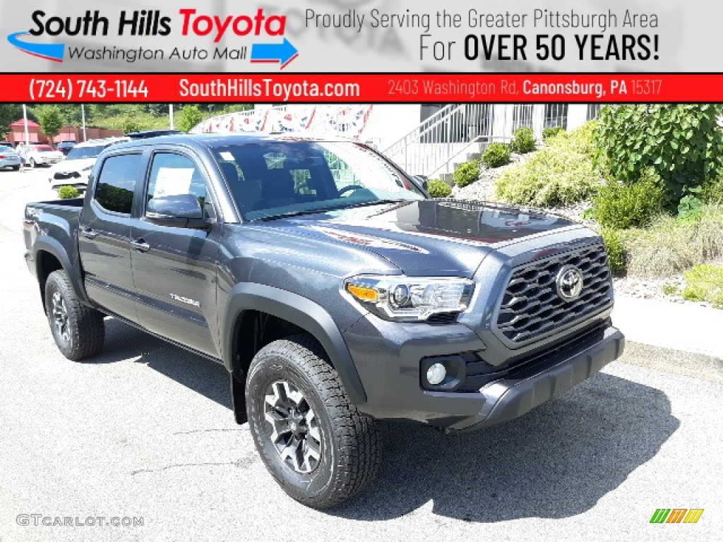 2020 Tacoma TRD Off Road Double Cab 4x4 - Cement / TRD Cement/Black photo #1