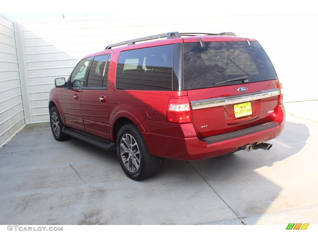 2017 Expedition XLT - Ruby Red / Ebony photo #8