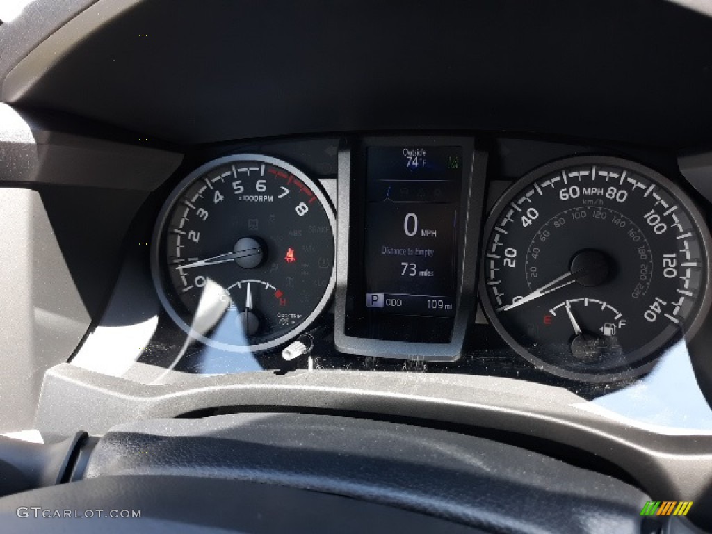 2020 Tacoma TRD Off Road Double Cab 4x4 - Cement / TRD Cement/Black photo #41