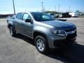 Satin Steel Metallic - Colorado WT Crew Cab 4x4 Photo No. 3