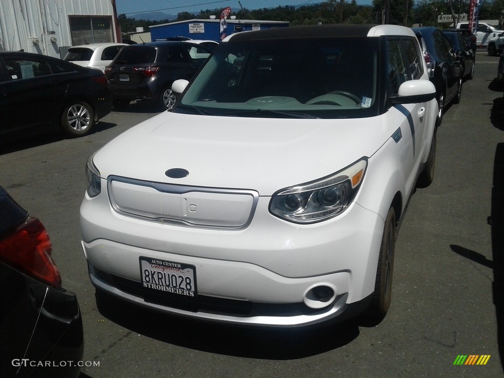 2016 Soul EV - Clear White / Gray Two-Tone photo #5