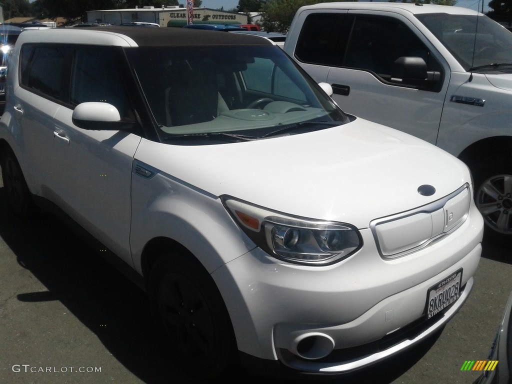 Clear White 2016 Kia Soul EV Exterior Photo #139130220