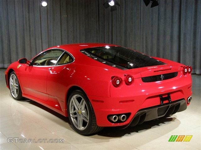 2005 F430 Coupe F1 - Red / Beige photo #2