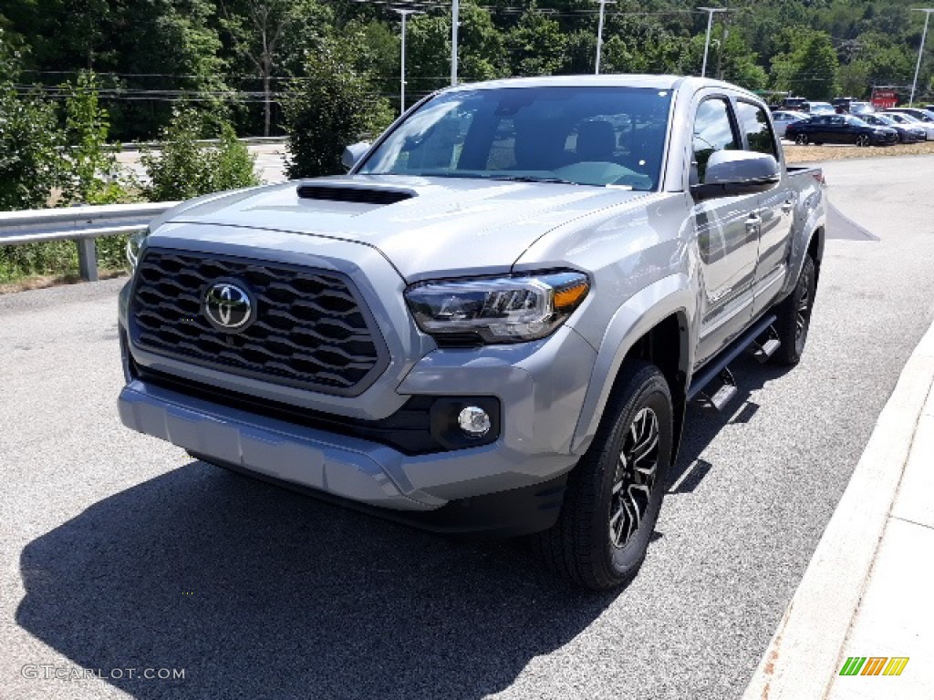 2020 Tacoma TRD Sport Double Cab 4x4 - Cement / TRD Cement/Black photo #28
