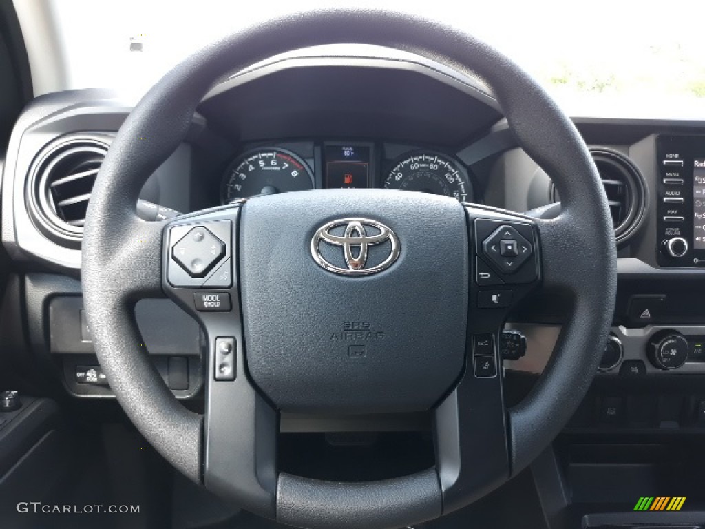 2020 Tacoma SR Double Cab 4x4 - Silver Sky Metallic / Cement photo #6