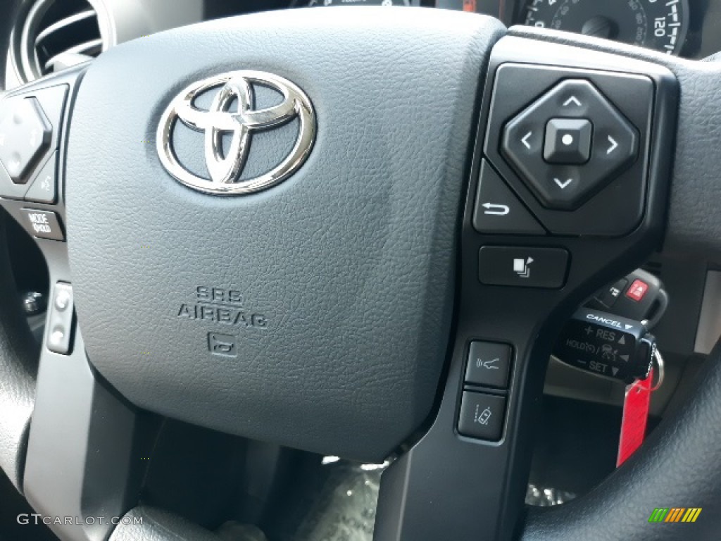 2020 Tacoma SR Double Cab 4x4 - Silver Sky Metallic / Cement photo #8