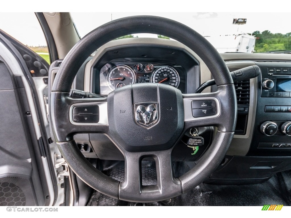 2011 Ram 1500 ST Regular Cab - Bright White / Dark Slate Gray/Medium Graystone photo #31