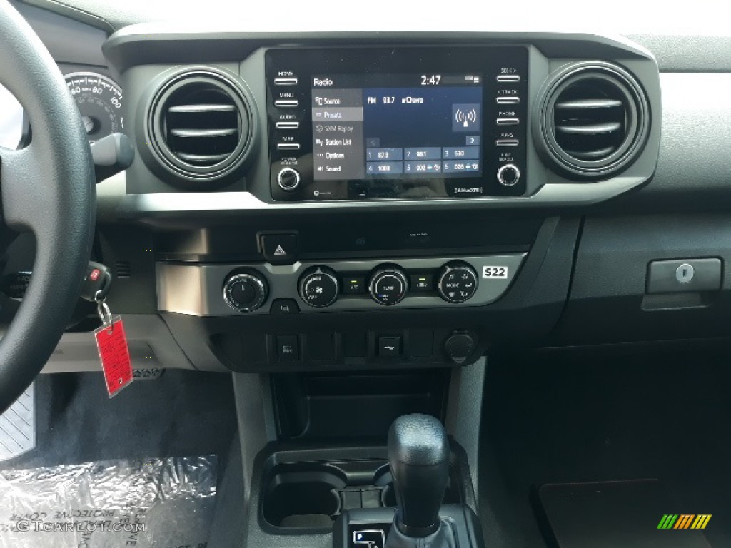 2020 Tacoma SR Double Cab 4x4 - Silver Sky Metallic / Cement photo #13