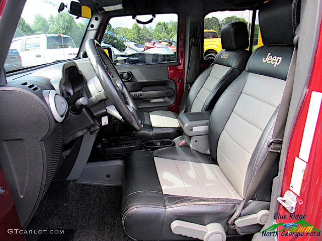 2008 Wrangler Unlimited Sahara 4x4 - Red Rock Crystal Pearl / Dark Slate Gray/Med Slate Gray photo #9
