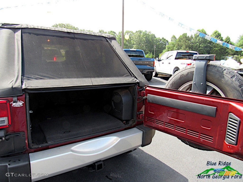 2008 Wrangler Unlimited Sahara 4x4 - Red Rock Crystal Pearl / Dark Slate Gray/Med Slate Gray photo #12