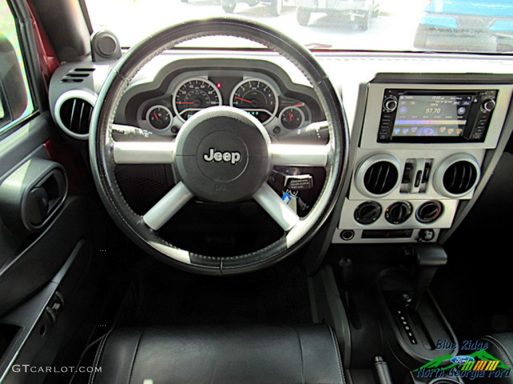 2008 Wrangler Unlimited Sahara 4x4 - Red Rock Crystal Pearl / Dark Slate Gray/Med Slate Gray photo #13